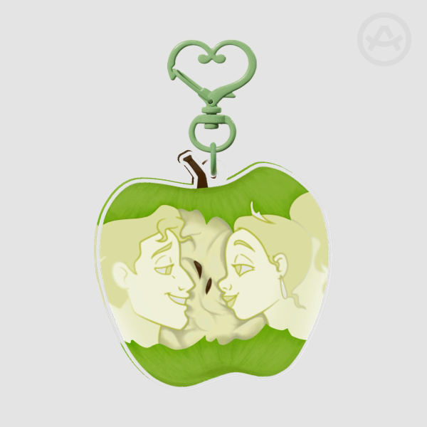 Tianaveen Apple Keychain