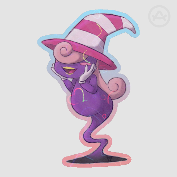 [Paper Mario] Vivian Holo Sticker