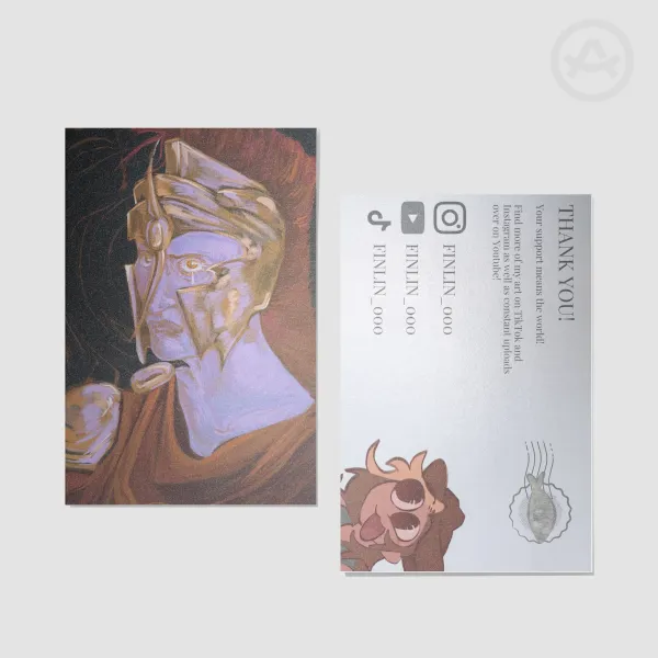 D3rlord3 Postcard Print