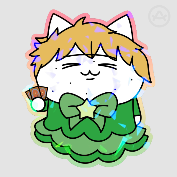 Chiikawa Jerry Stokes Magical Girl Outfit Sticker