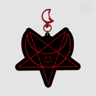 HER symbol Glitter Acrylic Keychain