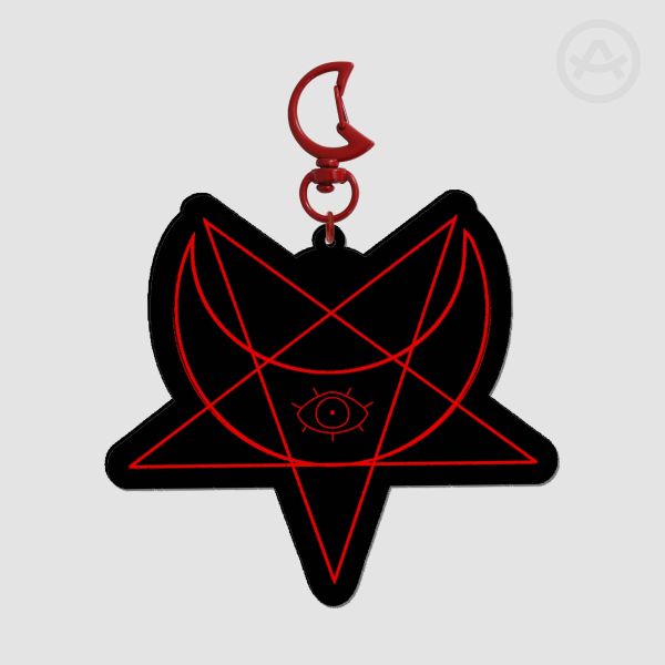 HER symbol Glitter Acrylic Keychain