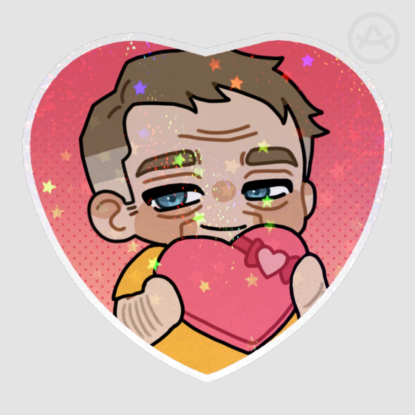 Valentines Swansea Sticker