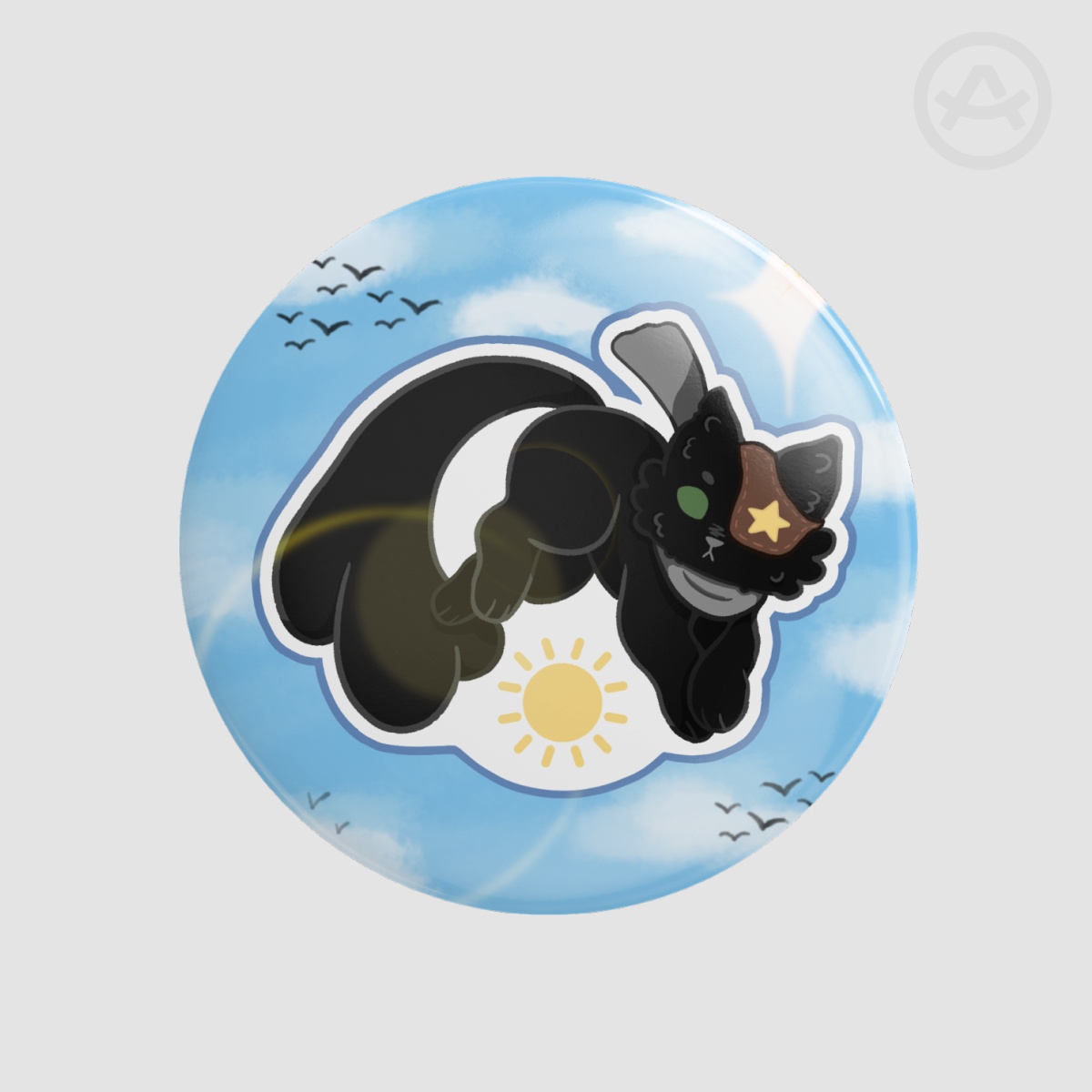 Sunshine Button/Pin