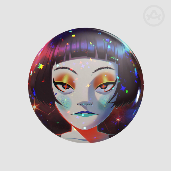 Noodle - Gorillaz (Badge/Pin)