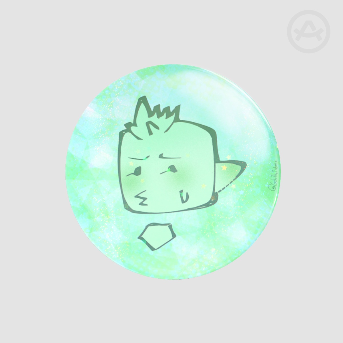 [Doodles][cartoon] Silly Kiet ≡  Round Badge (Button Pin)