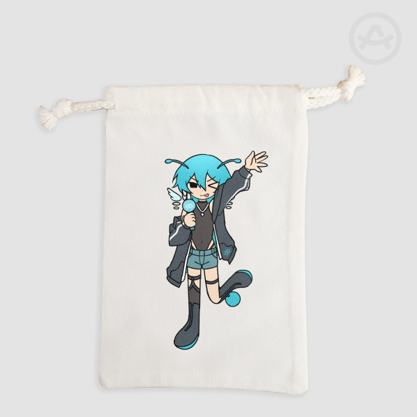 Shuu Spoken For Drawstring Pouch