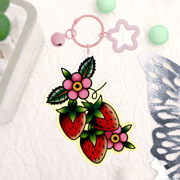 BERRY SWEET keychain