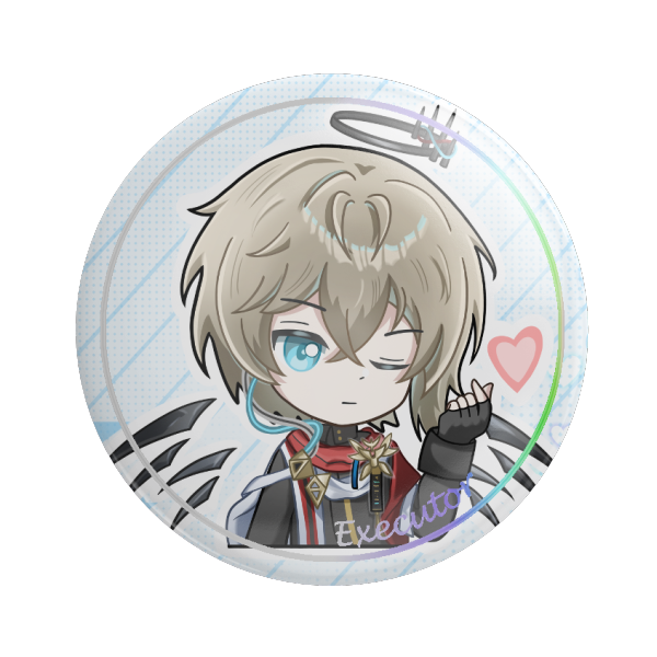 Foil Round Badges - Arknights Executor