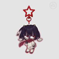 Yagine Bree UTAU Chibi Acrylic Keychain