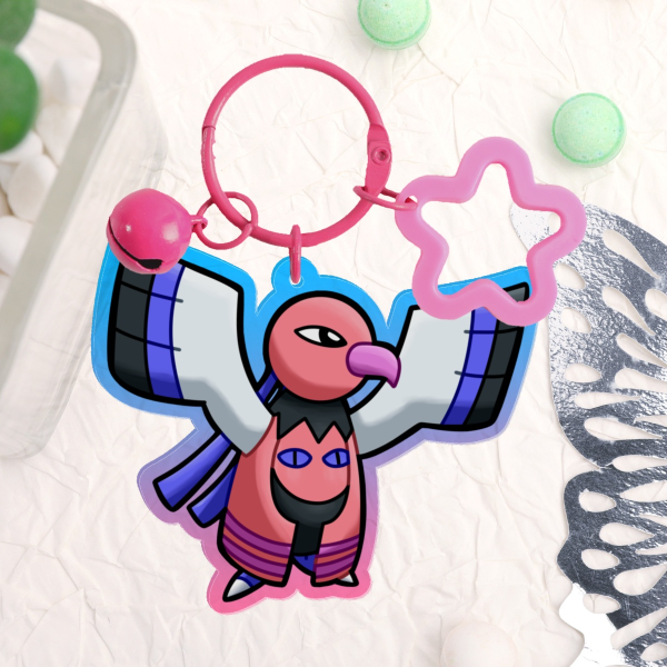 Stadium Shiny Xatu Acrylic Keychain