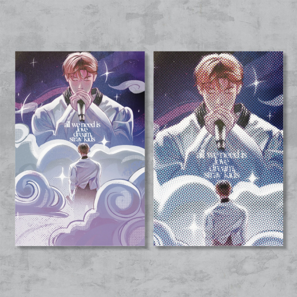 Stray kids Seungmin Divine ✨ Postcards