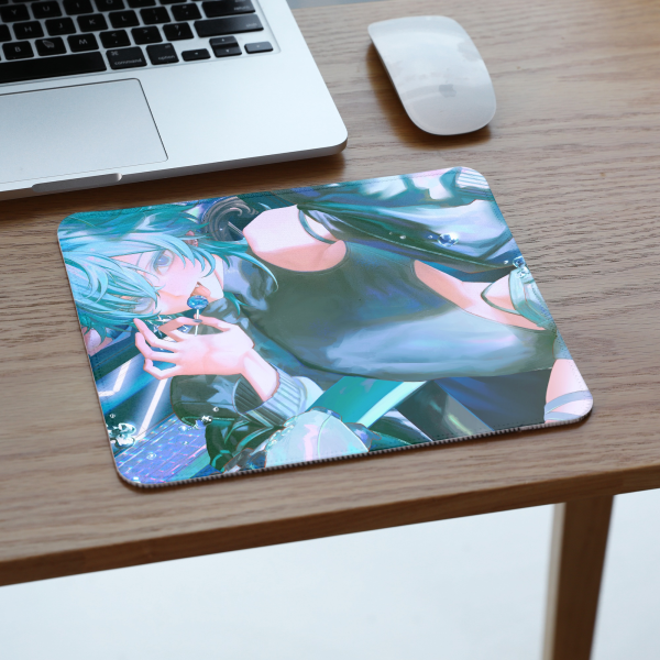 Shuu Casual Square Mouse Pad - 4U-yonyu-