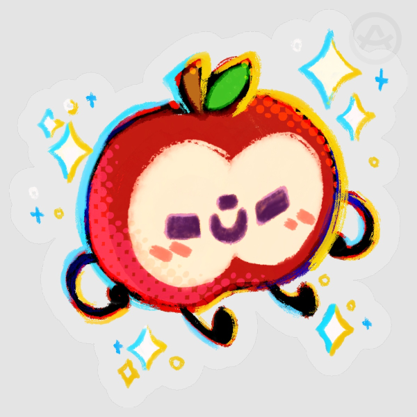 PET sticker LADS: Caleb