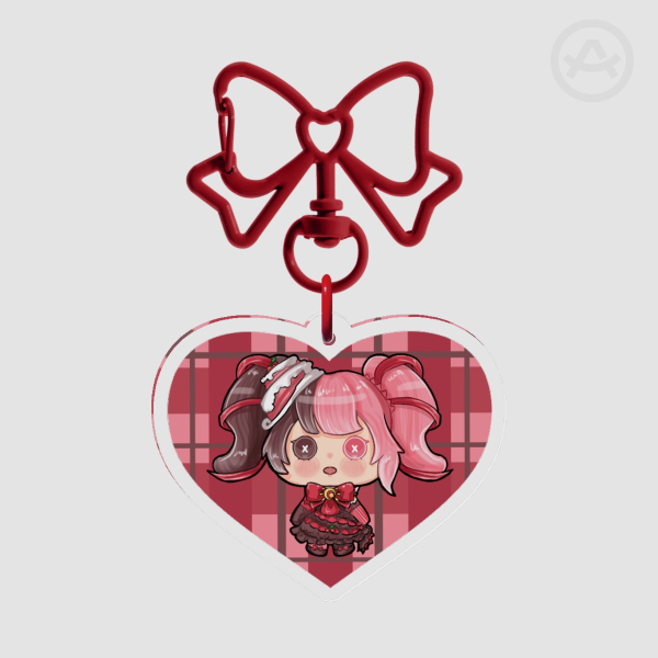 Luna Clear Acrylic Keychains (Marvel Rivals)