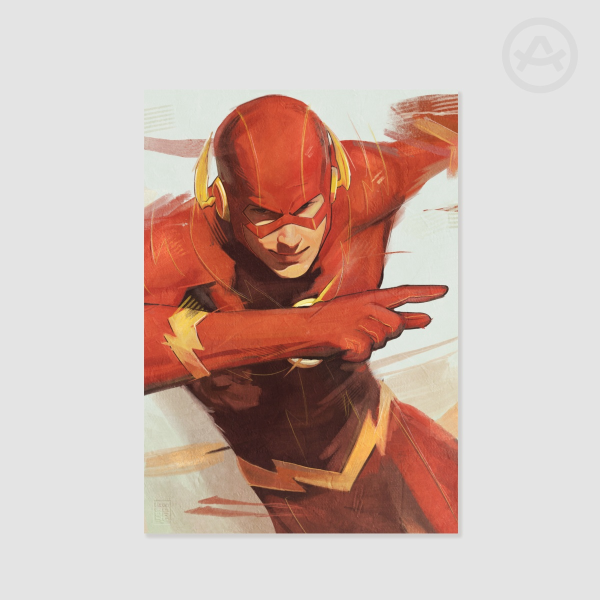The Flash Poster Print