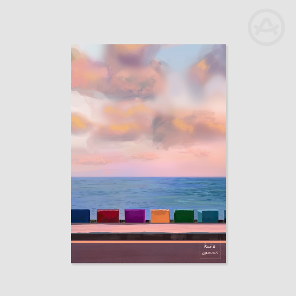 Candies & Rocks | A3 Poster Print