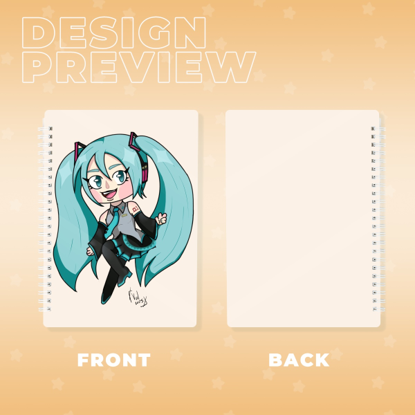 Hatsune Miku notebook