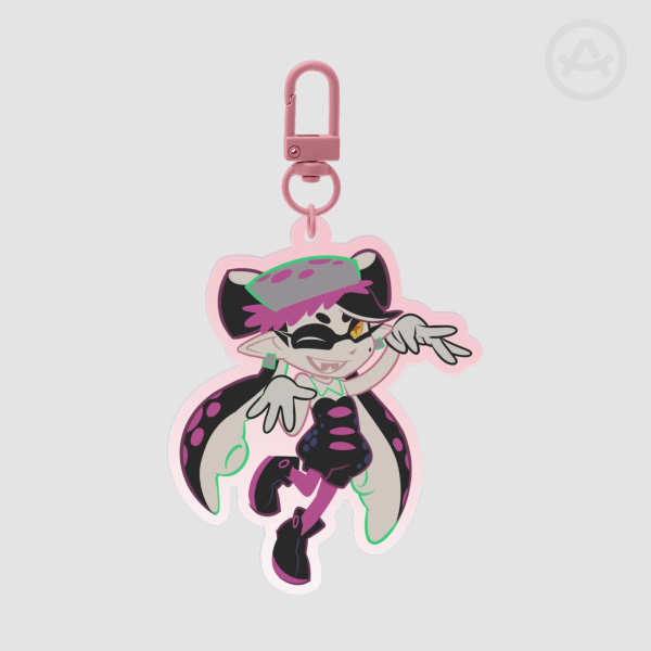 Callie Clear Acrylic Keychain