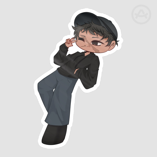 Issac ALNST sticker