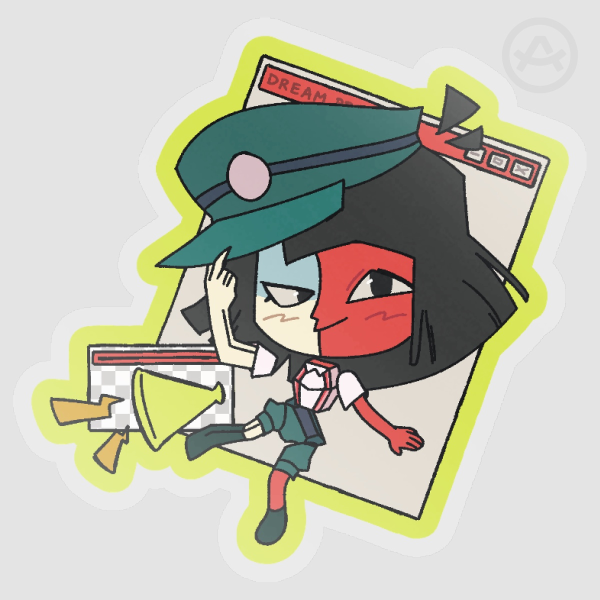 ENA dream BBQ sticker