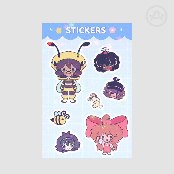 Guarderia de Neuracat - Hoja de Stickers