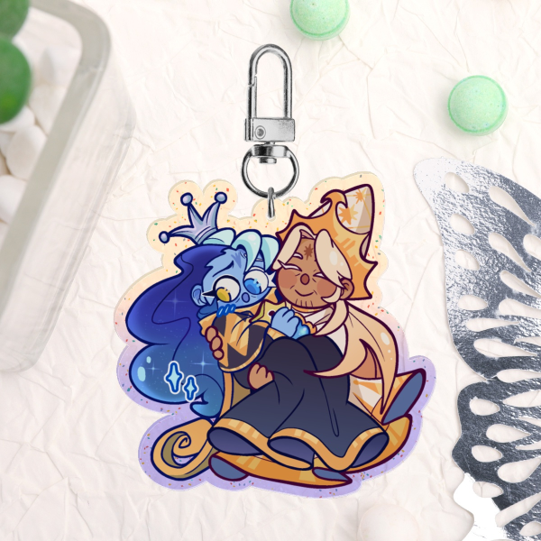 PureFount / ShadowVanilla 2,5" Glitter Keychain