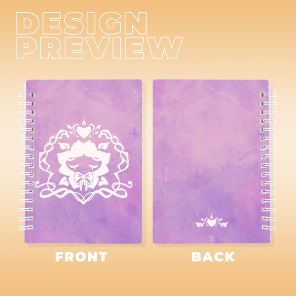 Sleepy princess  | Spiral Notebook (A6)