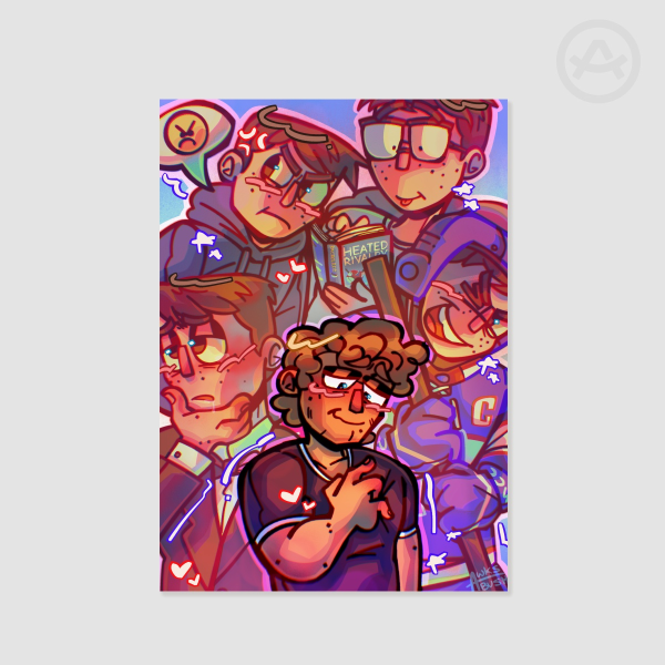 [HEATED RIVALRY] Ilya can't get Shane out of his head print