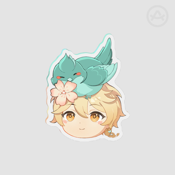 Flower Gift Fridge Magnet