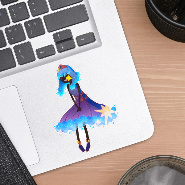 Cosmina the Stellar Spirit - Die Cut Stickers