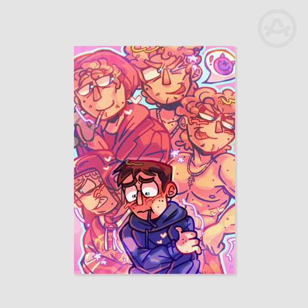 [HEATED RIVALRY] Shane can't get ilya out of his head print