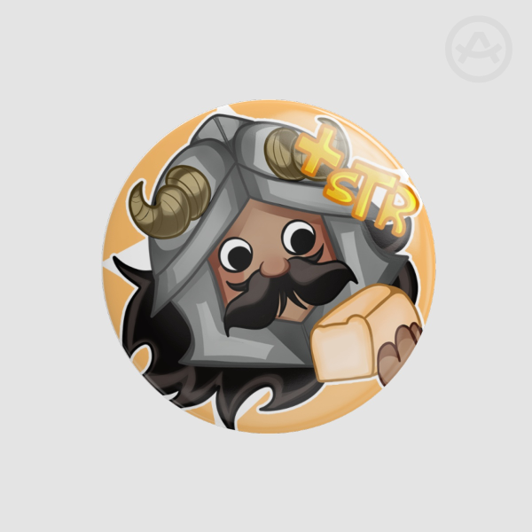 Senshi Round Badge