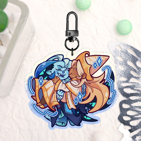 ShadowVanilla 3" Glitter Keychain