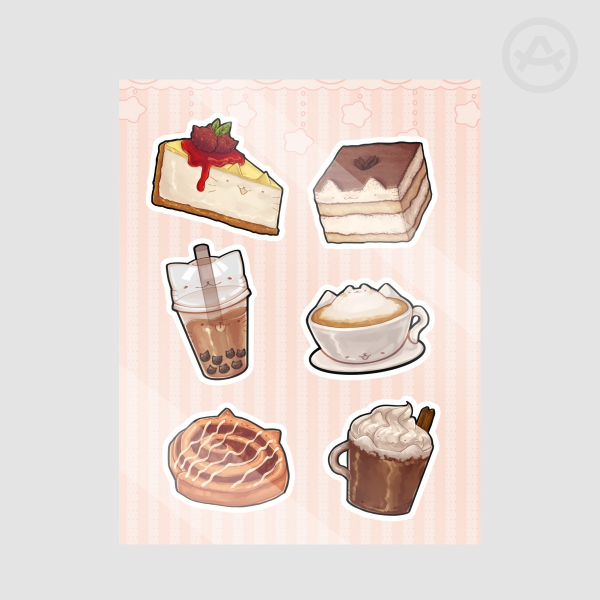 Ultimate Sweet Treat Combo | Stickers Sheet