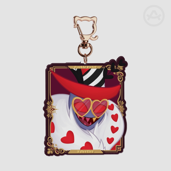Hazbin Hotel Keychain - O - Valentino