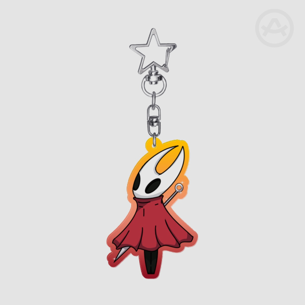 Hollow Knight 'Hornet' keychains