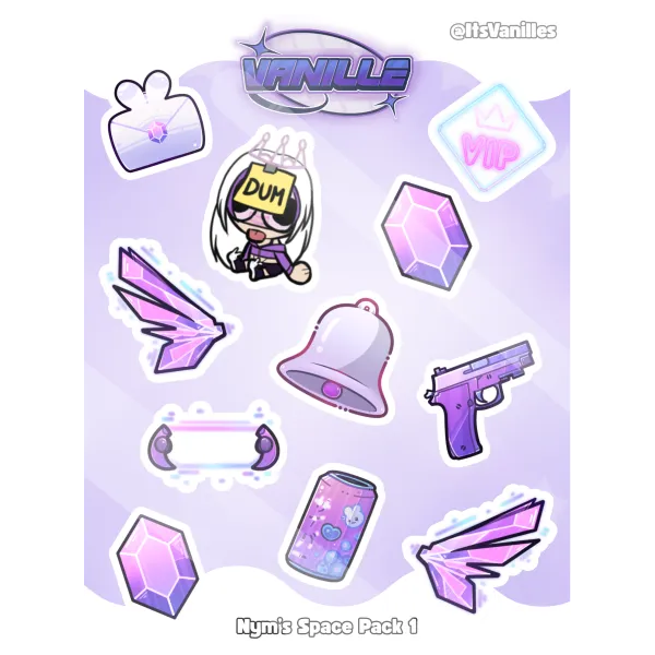 Nym's Space Stickers Version 1