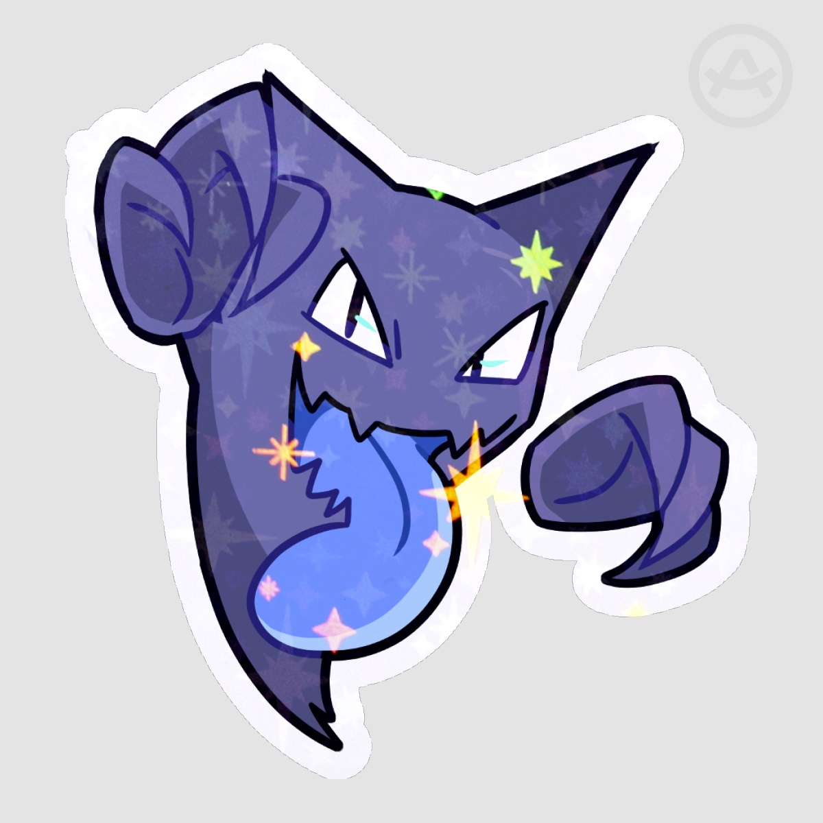Shiny Haunter Sticker