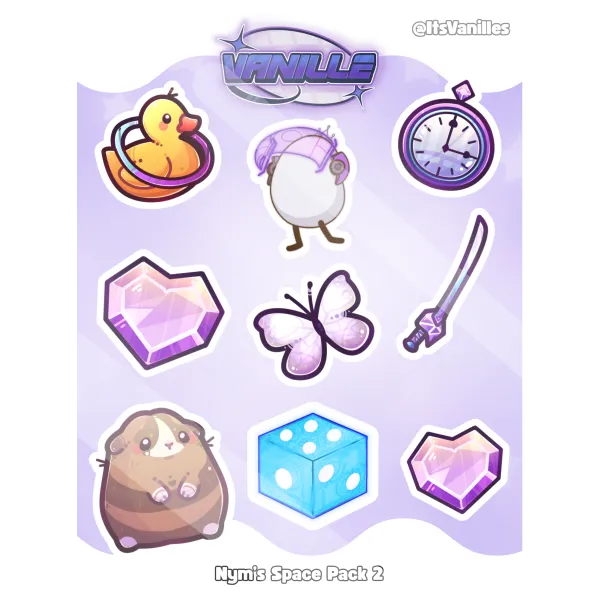 Nym's Space Sticker Version 2