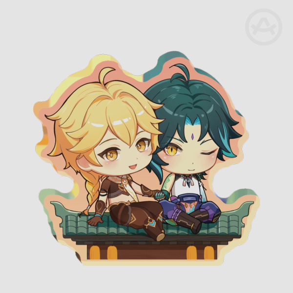 XiaoAether on the roof Thick Acrylic