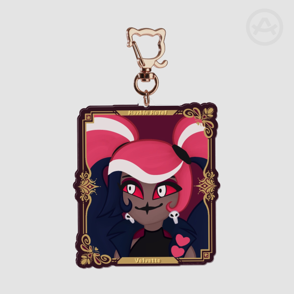 Hazbin Hotel Keychain - O - Velvette