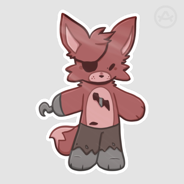 Mini Foxy FNAF Sticker