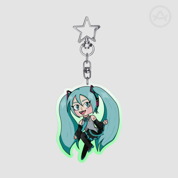 Hatsune Miku Acrylic Keychains