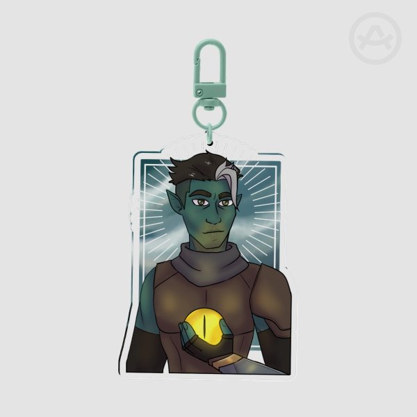 Critical Role Fjord Acrylic Keychain
