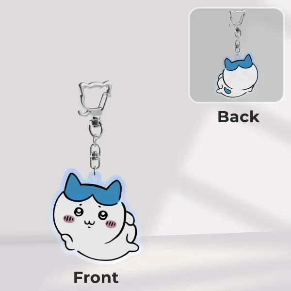 Double-Sided Hachiware Acrylic Keychain