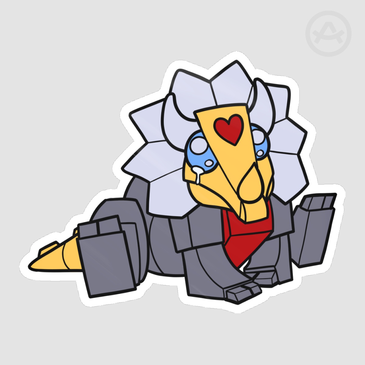 Slag - Dinobots Babies! - Die Cut Stickers