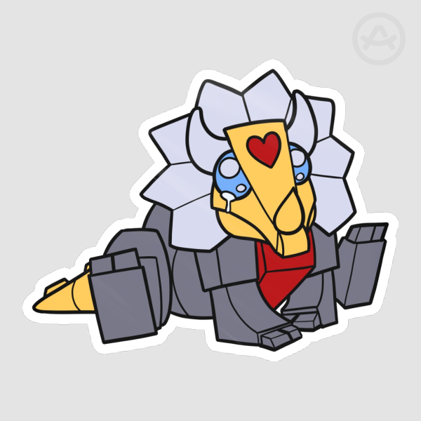 Slag - Dinobots Babies! - Die Cut Stickers