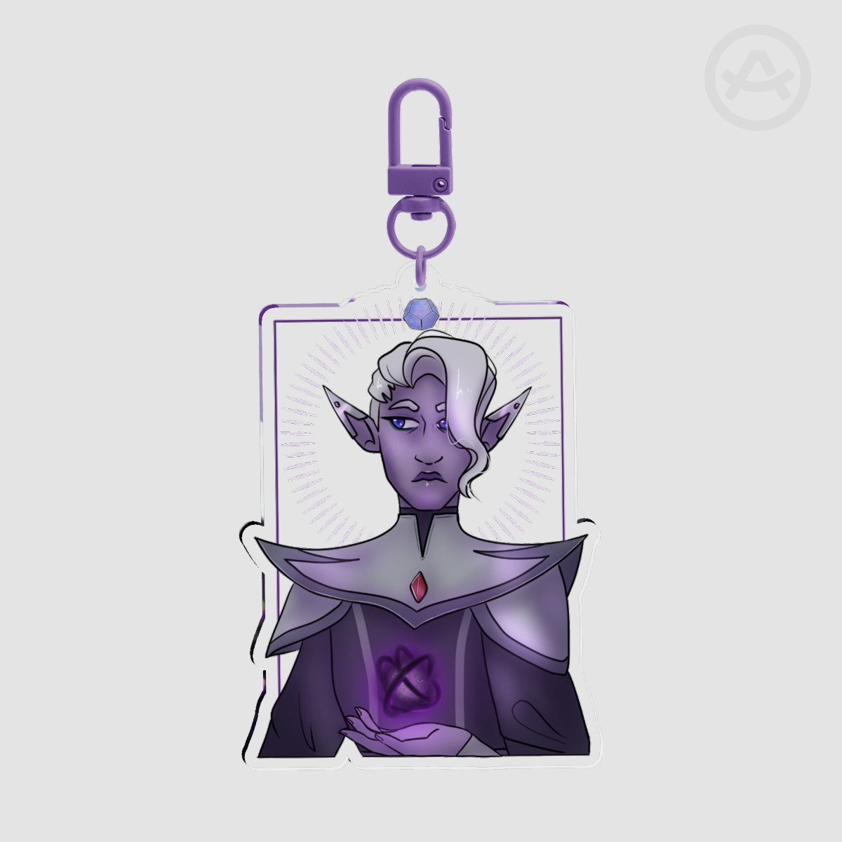 Critical Role Essek Acrylic Keychain