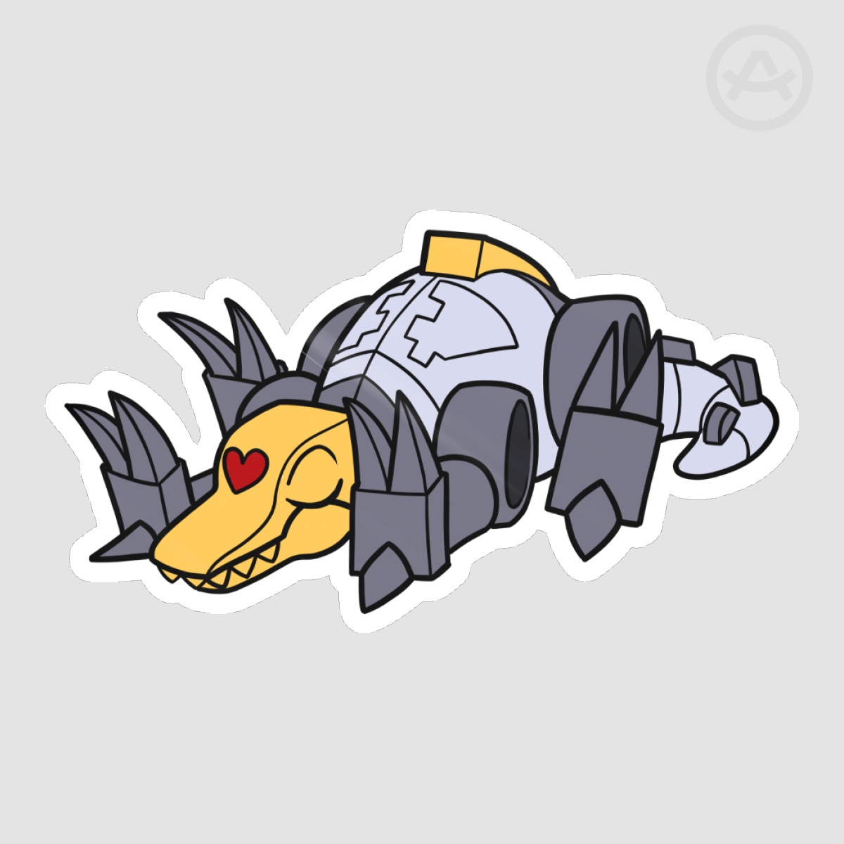 Sludge - Dinobots Babies! - Die Cut Stickers